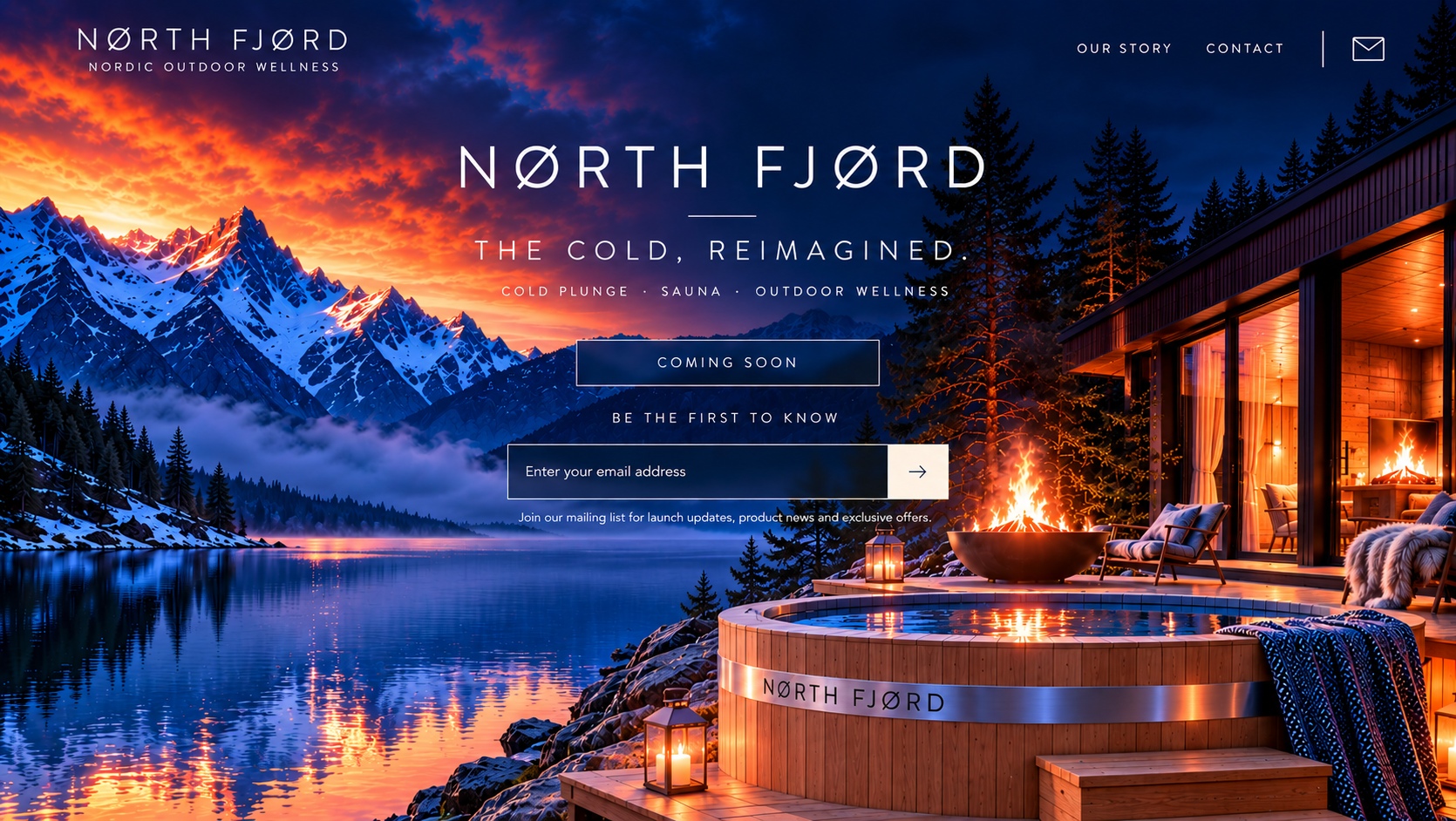 NØRTH FJØRD — Nordic Outdoor Wellness